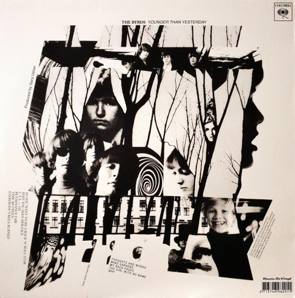 The Byrds : Younger Than Yesterday (LP, Album, RE, RM, 180)