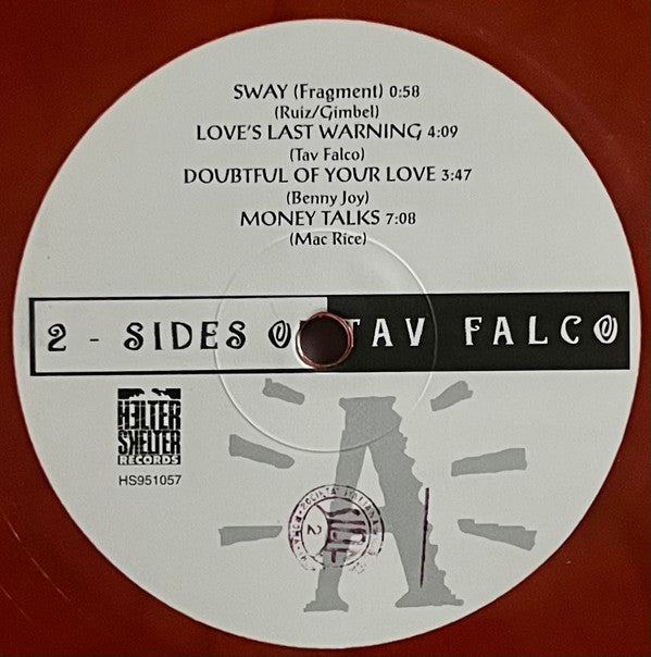 Tav Falco : 2 Sides Of Tav Falco (10", Album, Ora)