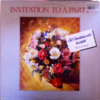 Ad Van Den Hoed Kwartet : Invitation To A Party (LP, Album)