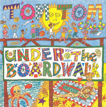 Tom Tom Club : Under The Boardwalk (7", Single, Yel)