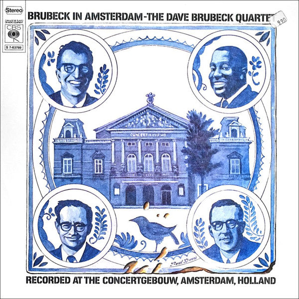 The Dave Brubeck Quartet : Brubeck In Amsterdam (LP, Album)