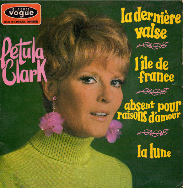 Petula Clark : La Dernière Valse (7", EP, RE)