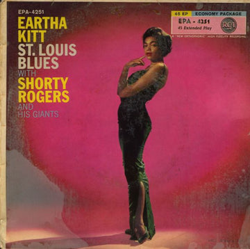 Eartha Kitt With Shorty Rogers And His Giants : St. Louis Blues (7", EP)