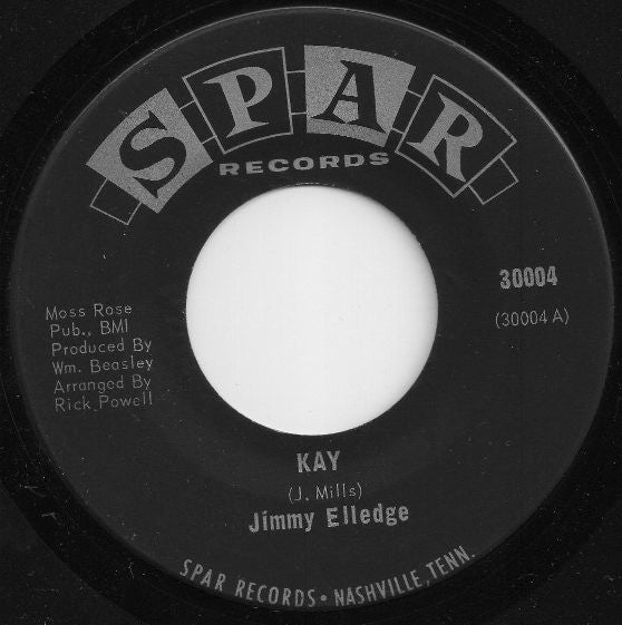 Jimmy Elledge : Kay (7", Single)