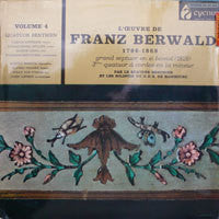 Franz Berwald - Benthien Quartet : L'Oeuvre De Franz Berwald Volume 4 (LP, Album)