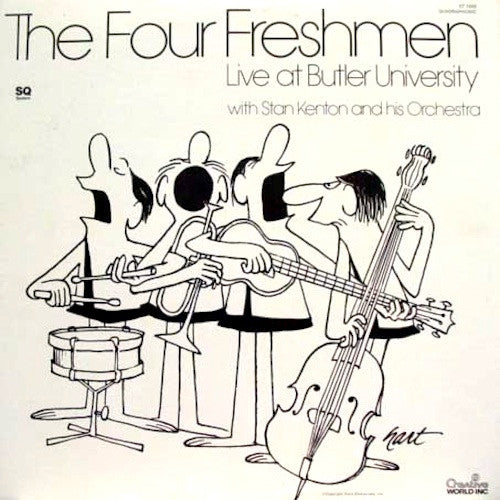 The Four Freshmen With Stan Kenton And His Orchestra : Live At Butler University (2xLP, Quad)
