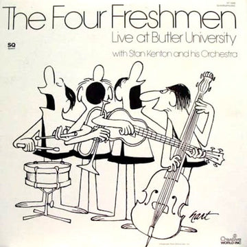 The Four Freshmen With Stan Kenton And His Orchestra : Live At Butler University (2xLP, Quad)