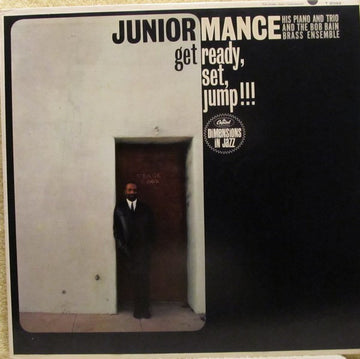 The Junior Mance Trio* With The Bob Bain Brass Ensemble : Get Ready, Set, Jump!!! (LP, Album, Mono)