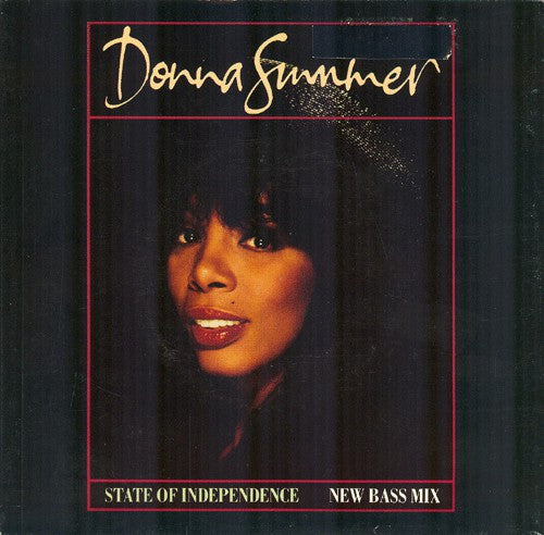 Donna Summer : State Of Independence - New Bass Mix (7")