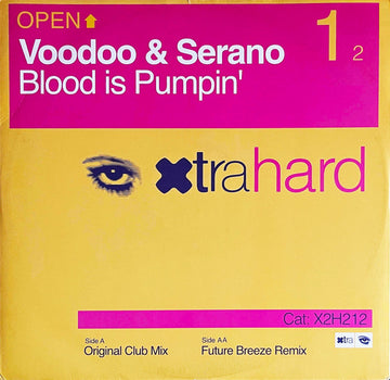 Voodoo & Serano : Blood Is Pumpin' (12")