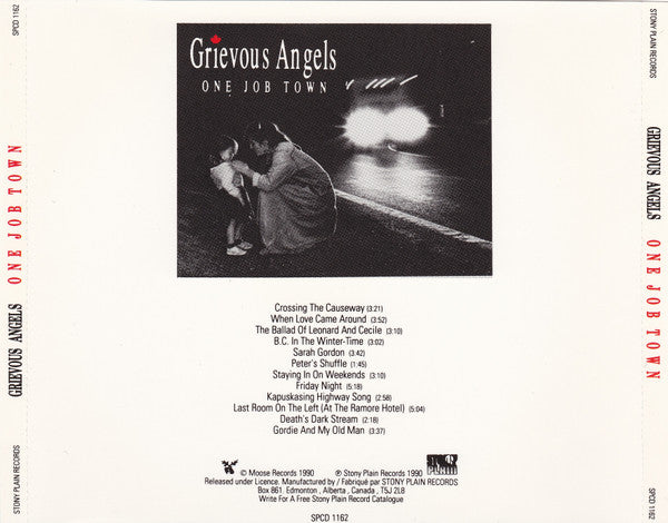 Grievous Angels (2) : One Job Town (CD, Album)
