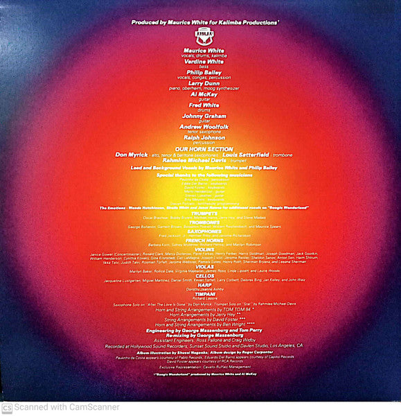 Earth, Wind & Fire : I Am (LP, Album, RE, RM, 180)