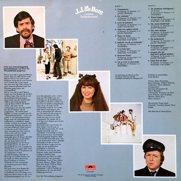 J. J. de Bom Voorheen: 'De Kindervriend' : J. J. de Bom Voorheen: 'De Kindervriend' (LP)