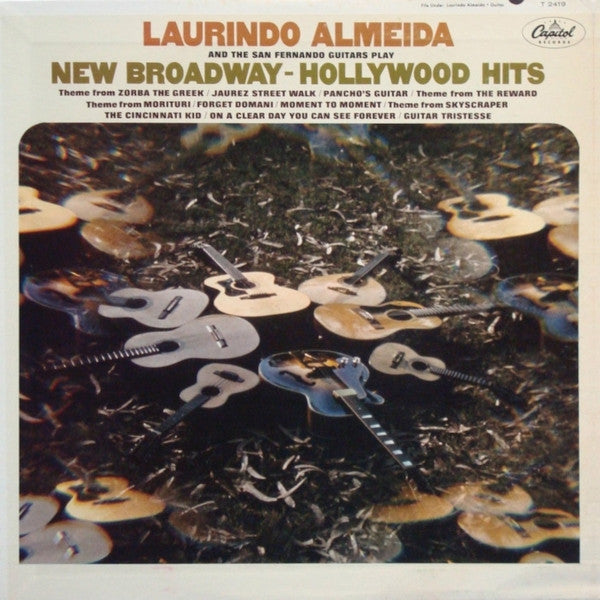 Laurindo Almeida And The San Fernando Guitars : New Broadway-Hollywood Hits (LP, Album, Mono)