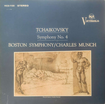 Pyotr Ilyich Tchaikovsky, Boston Symphony Orchestra / Charles Munch : Symphony No. 4 (LP)