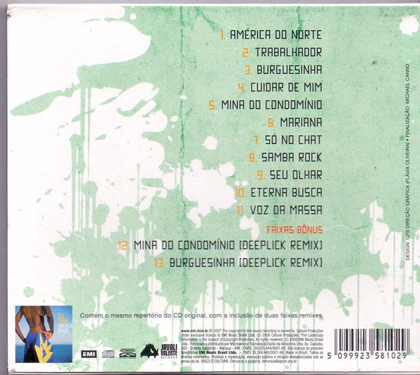 Seu Jorge : América Brasil - O Disco (CD, Album, RE, S/Edition, AA)