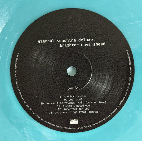 Ariana Grande : Eternal Sunshine Deluxe: Brighter Days Ahead (2xLP, Album, Dlx, Tur)