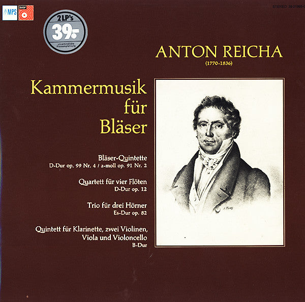 Anton Reicha : Kammermusik Für Bläser (2xLP, Album)