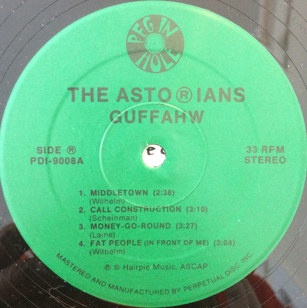 The Astorians (2) : Guffahw (12", EP)
