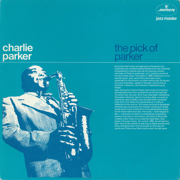 Charlie Parker : The Pick Of Parker (LP, Comp, Mono)