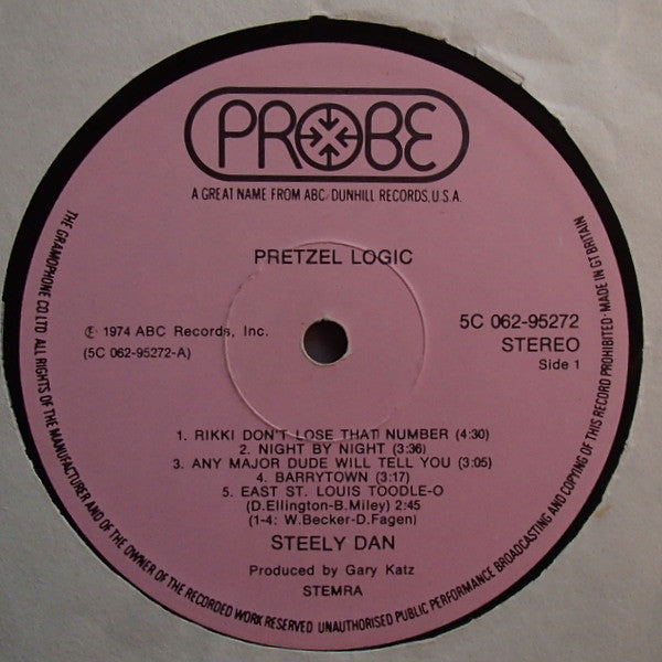Steely Dan : Pretzel Logic (LP, Album, Gat)