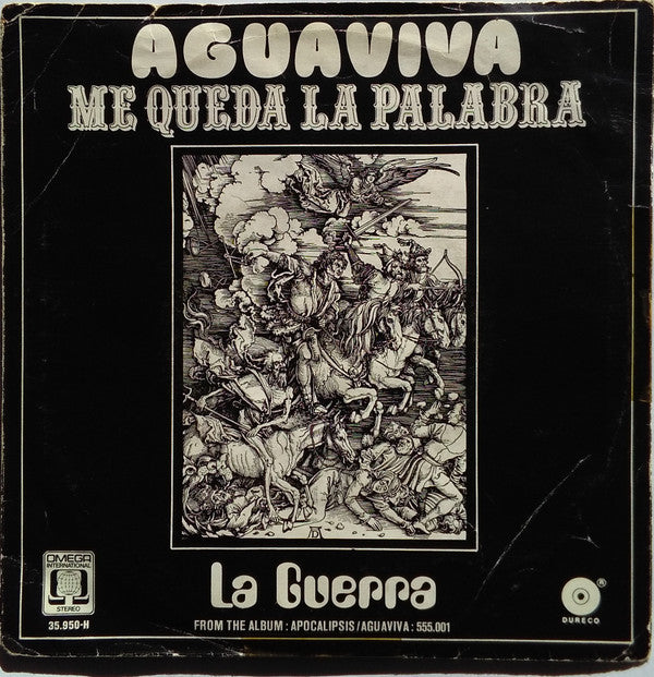 Aguaviva : Me Queda La Palabra  (7", Single)
