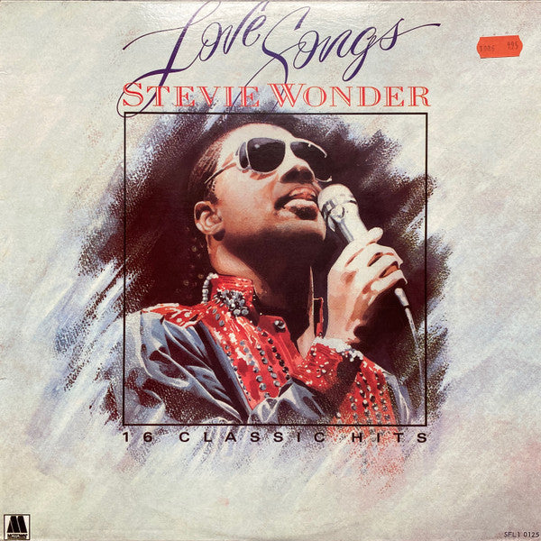 Stevie Wonder : Love Songs - 16 Classic Hits (LP, Comp)