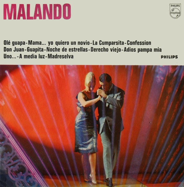 Malando And His Tango Orchestra : Malando (LP, Album)