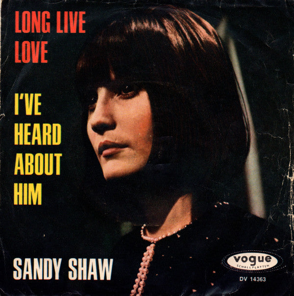 Sandie Shaw : Long Live Love (7", Single)