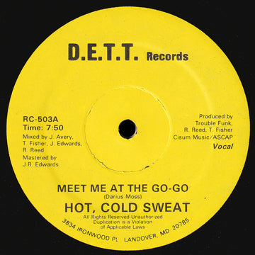 Hot, Cold Sweat : Meet Me At The Go-Go (12")