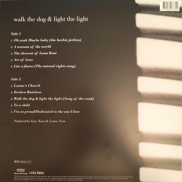 Laura Nyro : Walk The Dog & Light The Light (LP, Ltd, Num, RE, Sil)