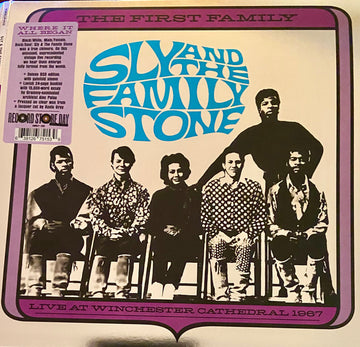 Sly & The Family Stone : The First Family - Live At Winchester Cathedral 1967 (LP, Album, RSD, Dlx, Cle)