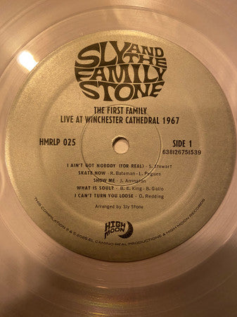 Sly & The Family Stone : The First Family - Live At Winchester Cathedral 1967 (LP, Album, RSD, Dlx, Cle)