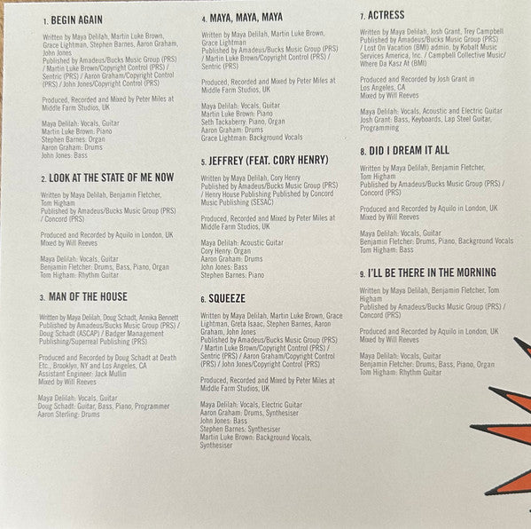 Maya Delilah : The Long Way Round (CD, Album)