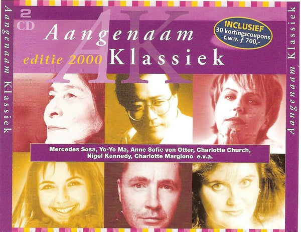 Various : Aangenaam... Klassiek - Editie 2000 (2xCD, Comp, Promo)