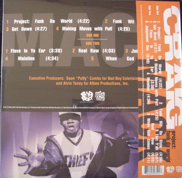 Craig Mack : Project: Funk Da World (LP, Album, RSD, Ltd, RE, Opa)