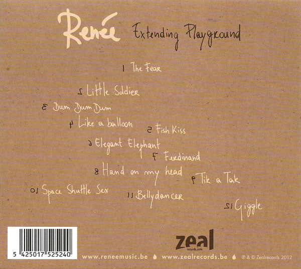 Renée (5) : Extending Playground (CD, Album)