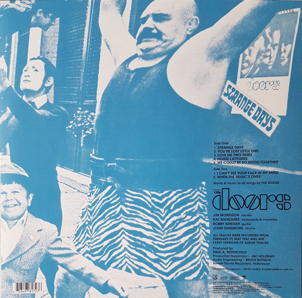 The Doors : Strange Days 1967: A Work In Progress (LP, Album, RSD, Ltd, Num, Blu)
