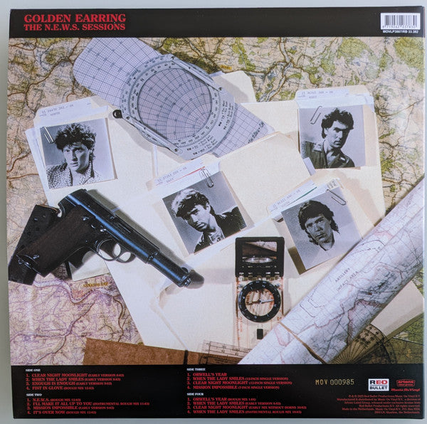 Golden Earring : The N.E.W.S. Sessions (2xLP, Album, RSD, Ltd, Red)
