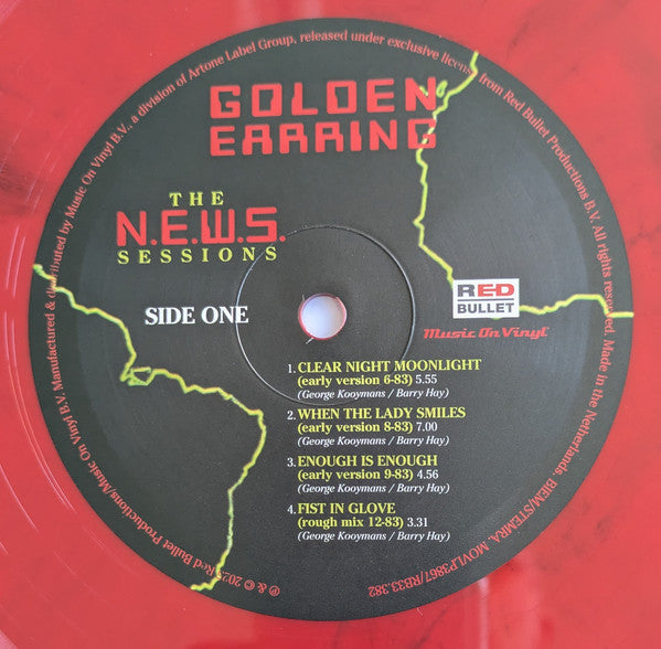 Golden Earring : The N.E.W.S. Sessions (2xLP, Album, RSD, Ltd, Red)