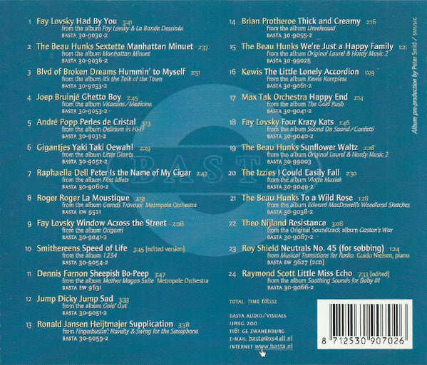 Various : Basta Music Sampler - Sense & Sensitivity (CD, Smplr)