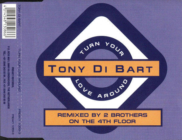 Tony Di Bart : Turn Your Love Around (CD, Single)