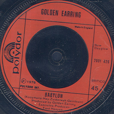 Golden Earring : Sleepwalkin' (7", Single)