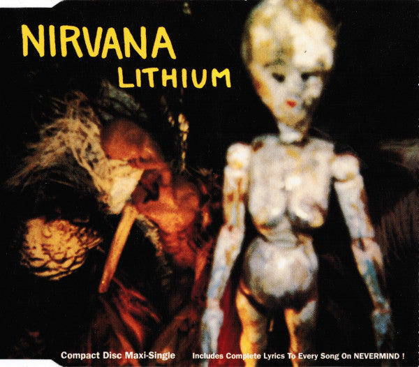 Nirvana : Lithium (CD, Maxi, RP)