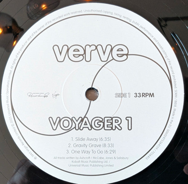 Verve* : Voyager 1 (LP, RSD, RE)