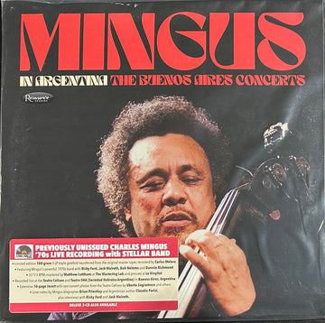 Mingus* : In Argentina (The Buenos Aires Concerts) (3xLP, RSD, Comp, Ltd, 180)
