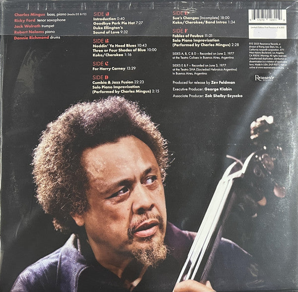 Mingus* : In Argentina (The Buenos Aires Concerts) (3xLP, RSD, Comp, Ltd, 180)