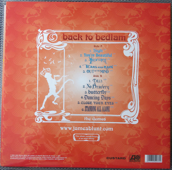 James Blunt : Back To Bedlam: The Demos (LP, RSD, Che)