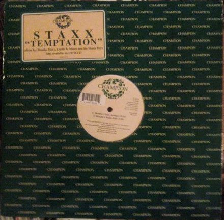 Staxx : Temptation (2x12")