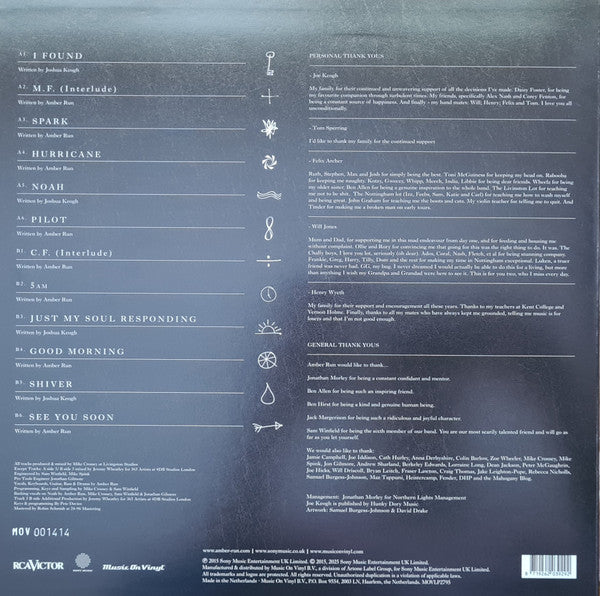 Amber Run : 5 AM (LP, Album, Ltd, Num, RE, Yel)